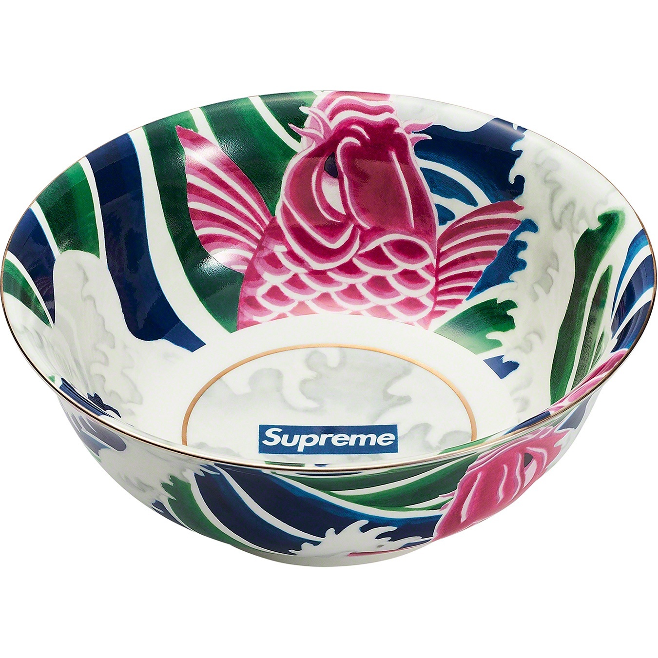 Waves Ceramic Bowl view 2